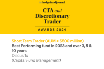 The Hedge Fund Journal CTA & Discretionary Trader Awards 2024